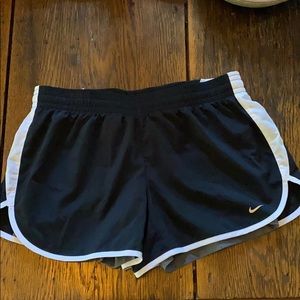 Nike 2 in 1 running shorts.